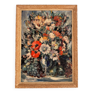 Tableau nature morte - jean