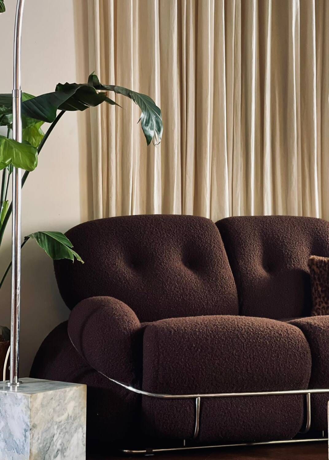 OKAY three-seater sofa by Adriano Piazzesi vintage Italian design 1970s