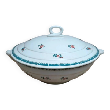 Antique ironstone soup tureen L’Amandinoise