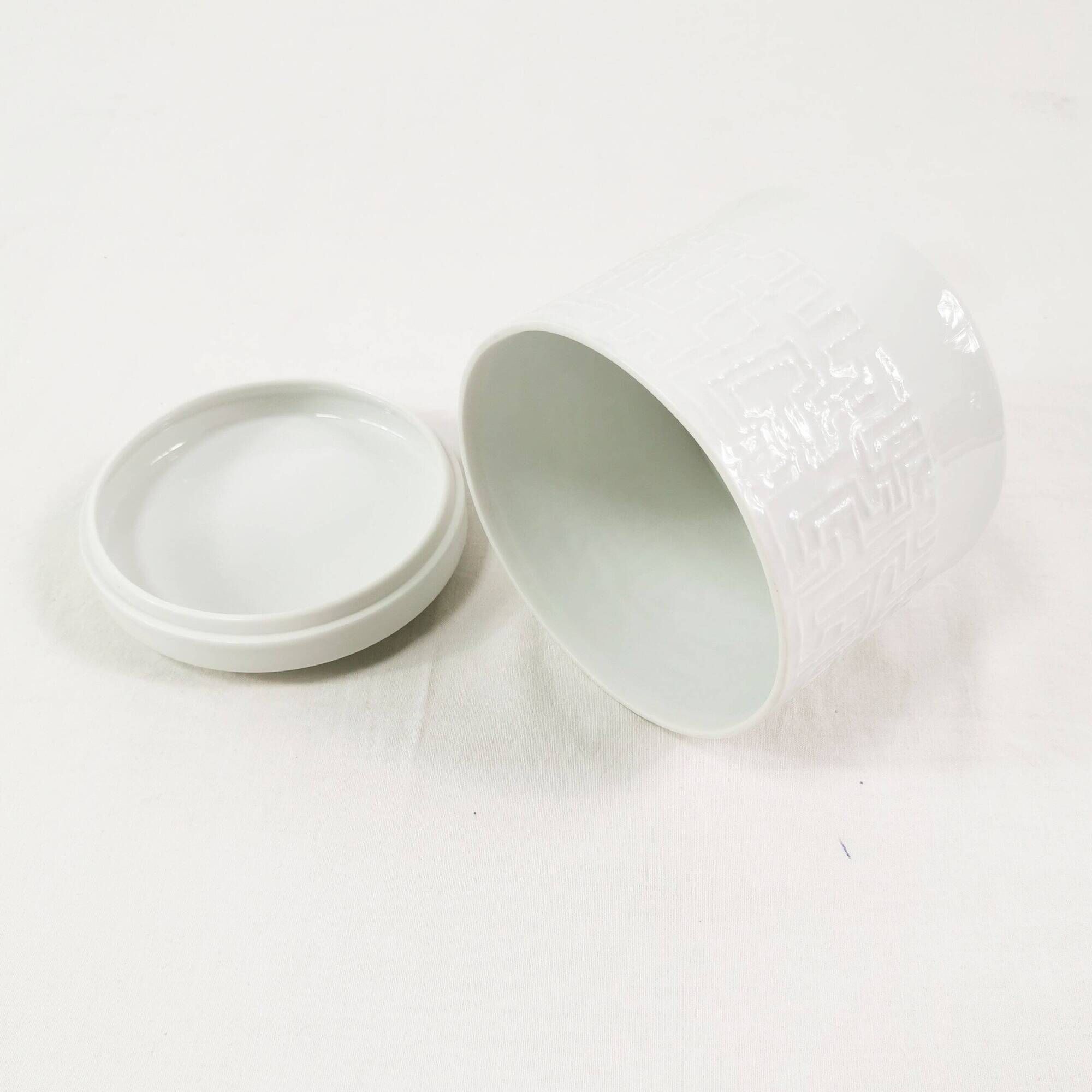 Rosenthal porcelain bonbonniere, designed by C. Fischer, Germany, 1960s