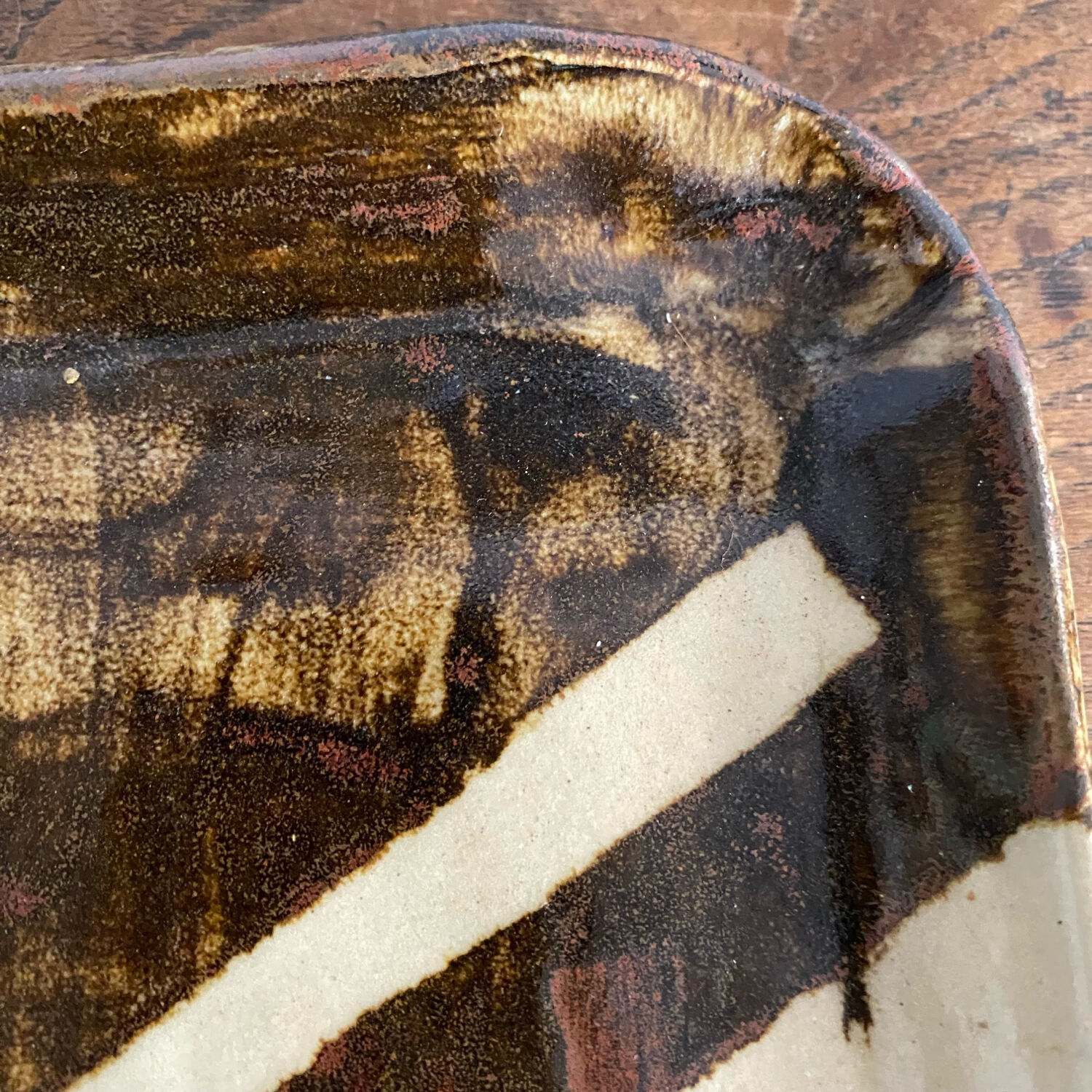 Handmade ceramic tray