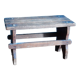 Repose pied en bois