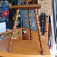 Vintage tripod stool – Twisted legs –