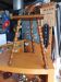 Vintage tripod stool – Twisted legs –