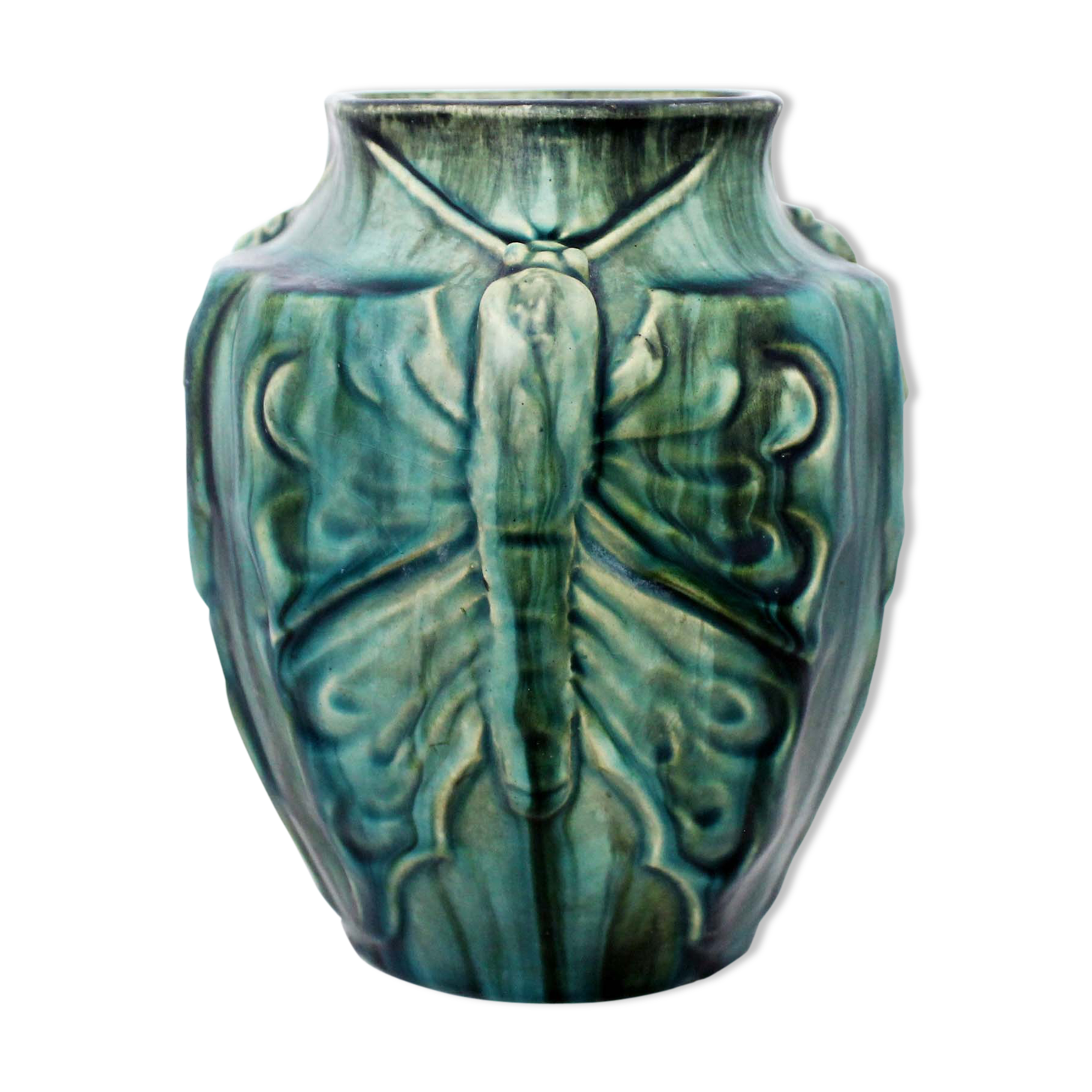 Vase par Eugène Baudin potterie de Monaco XIXème
