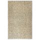 Vintage Turkish Handknotted Wool Rug. Beige Area Carpet for Cozy Farmhouse Interiors
