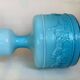 Vase en opaline bleue Italy