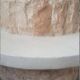 Brutalist round coffee table in Mactan stone by Magnussen PONTE
