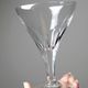 Antique service of 6 cut crystal glasses attributed to Moser, Bohemia.