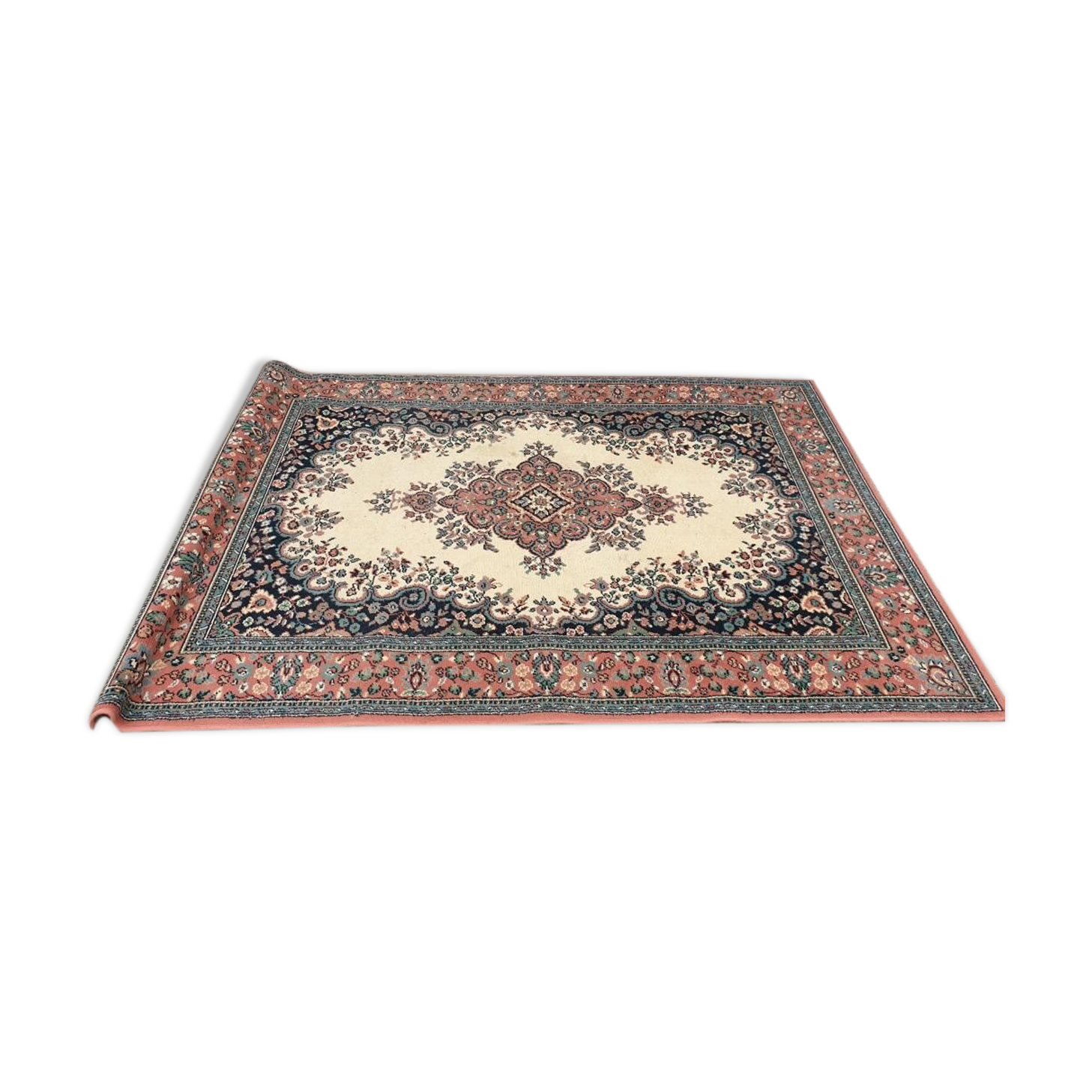 Vintage carpet oriental pattern L233X160