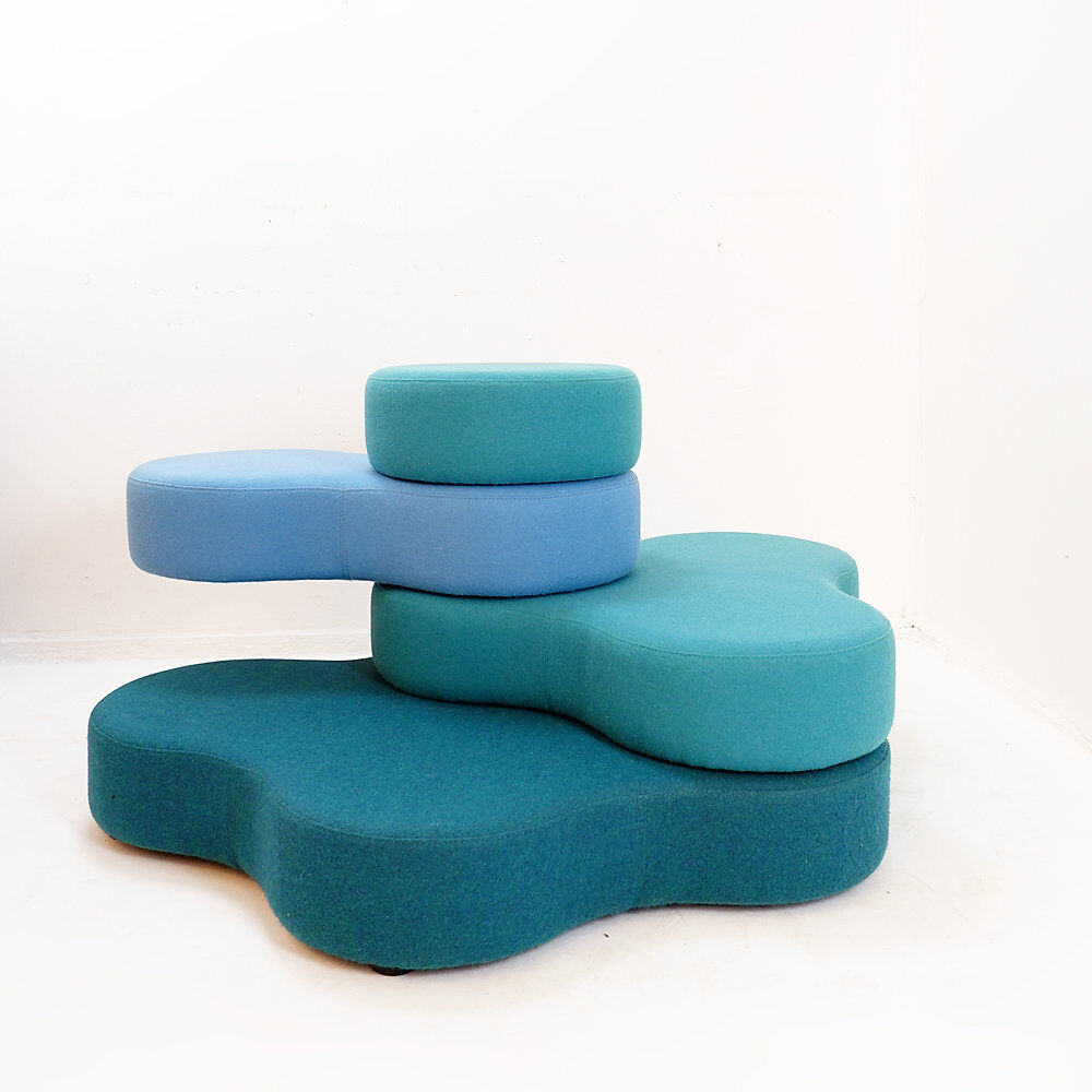 Modular pouf Tapa by Mac Stopa for Nowy Styl Group - France, around 2016