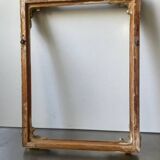 Cadre ancien en bois doré art nouveau 27 cm x 22 cm
