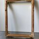 Antique gilded art nouveau  wooden frame 27 cm x 22 cm