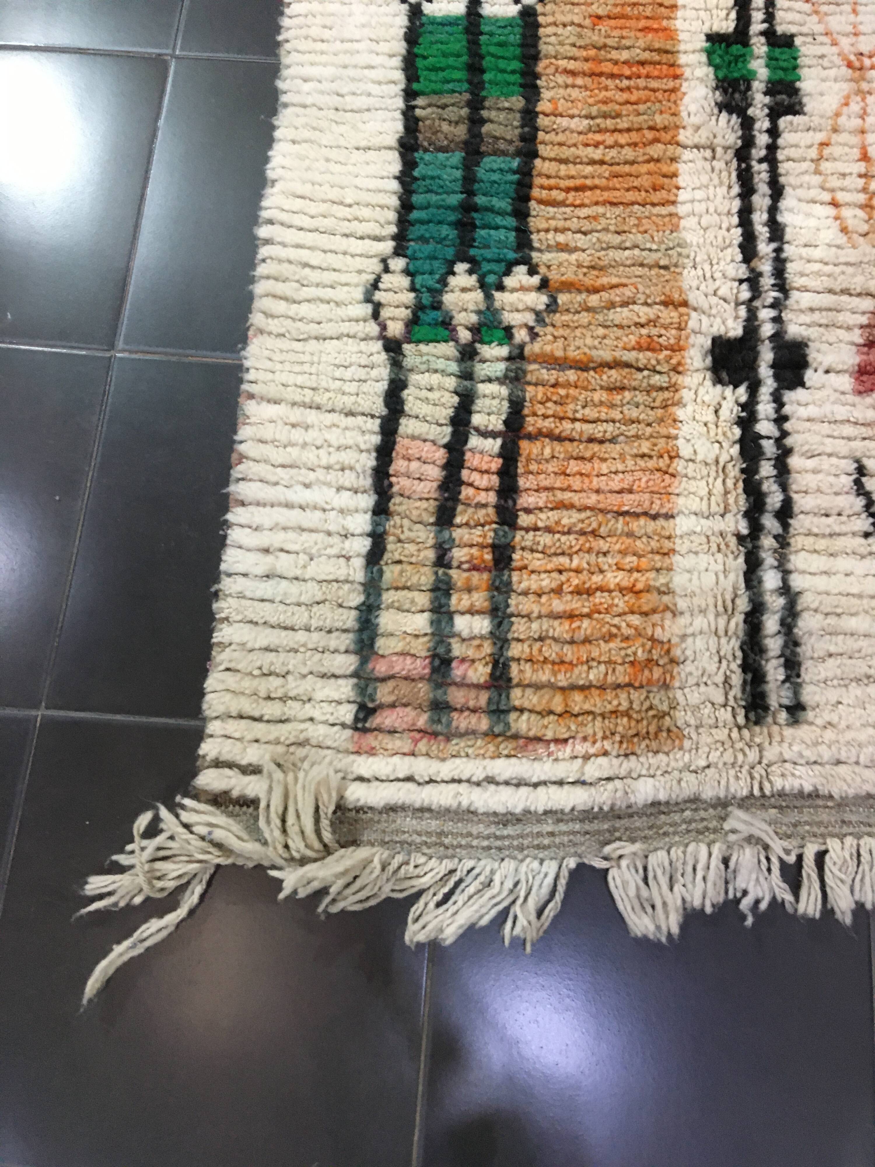 Boujaad Moroccan Berber Rug 1m86 x 1m08