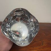 1950s/60s Vannes crystal candlestick, France