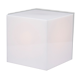 Plexi cubic lamp, Harco Loor, 80s, Netherlands