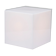 Plexi cubic lamp, Harco Loor, 80s, Netherlands