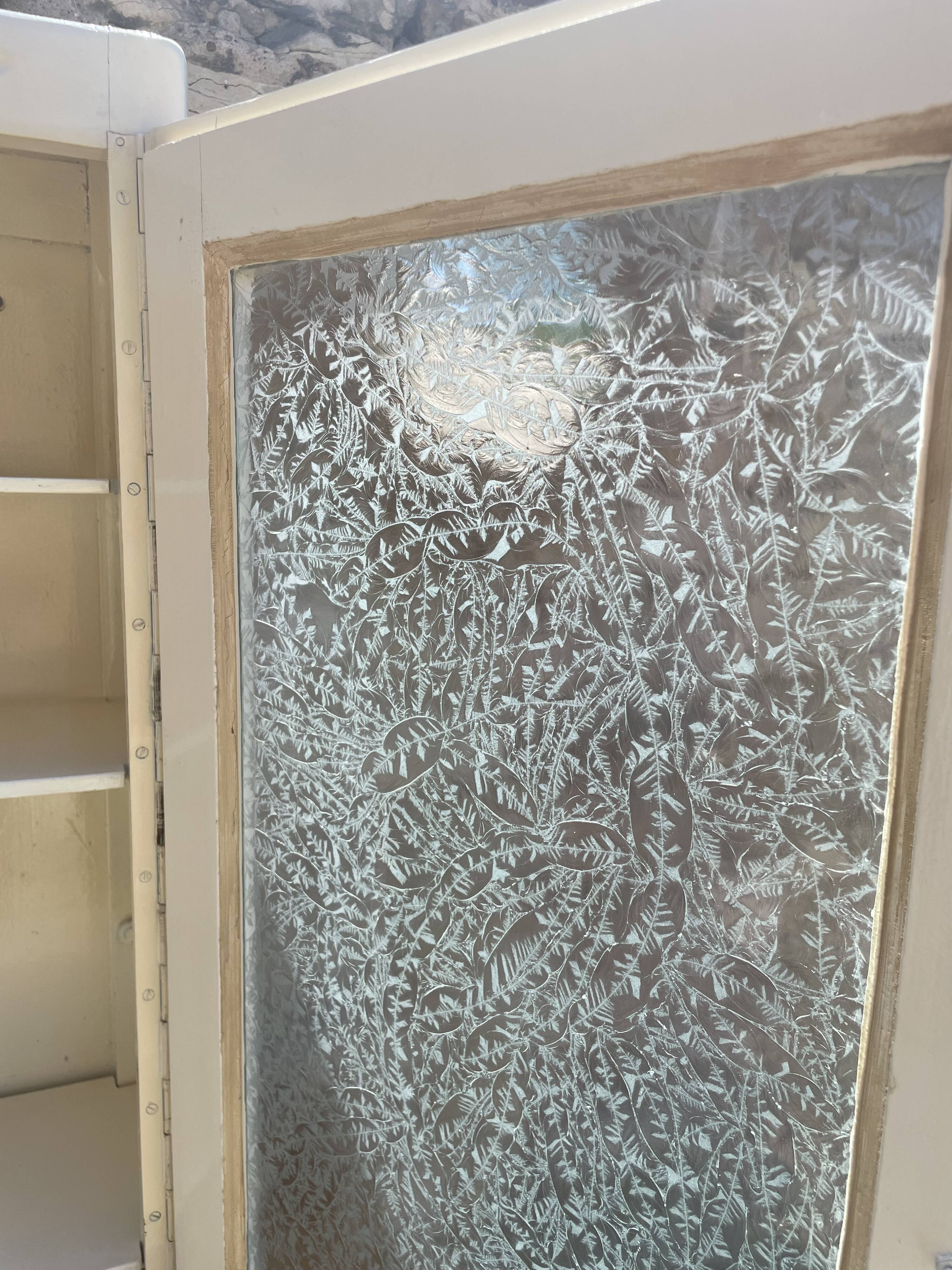 Old medicine cabinet