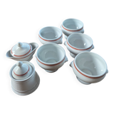 Auteuil porcelain service from Jacques Lobjoy's Bistro