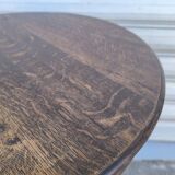 1930s turned wood side table