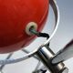 Lampe eye ball orange vintage années 70