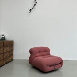 Armchair Soriana Afra and Tobia Scarpa 60s Cassina