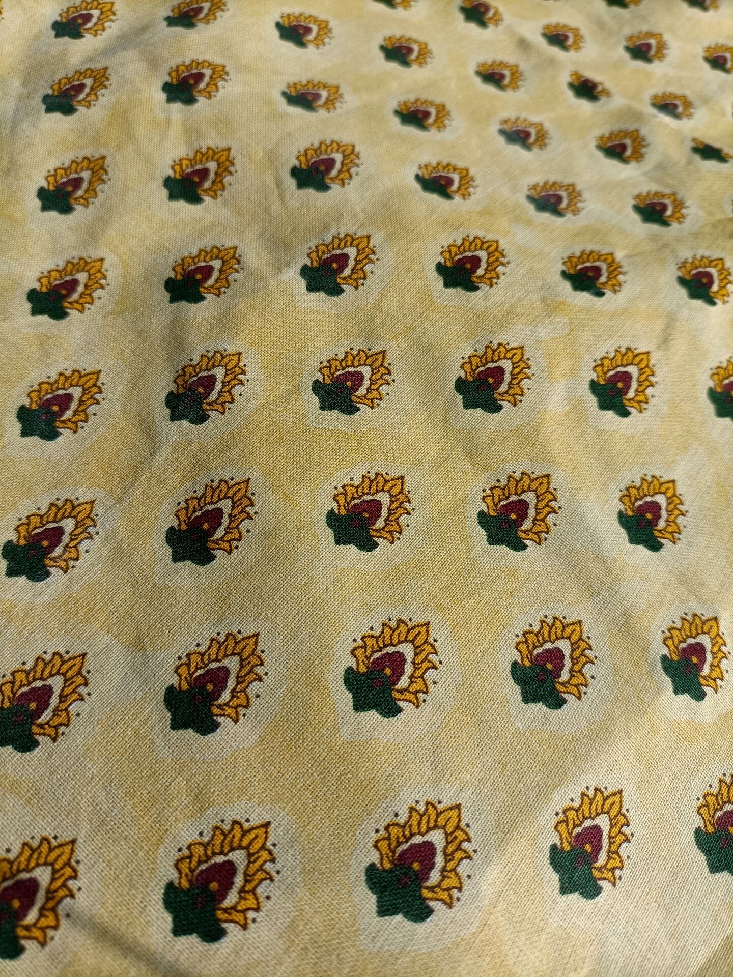 Retro Provençal tablecloth