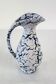 Small vintage snow stoneware vase
