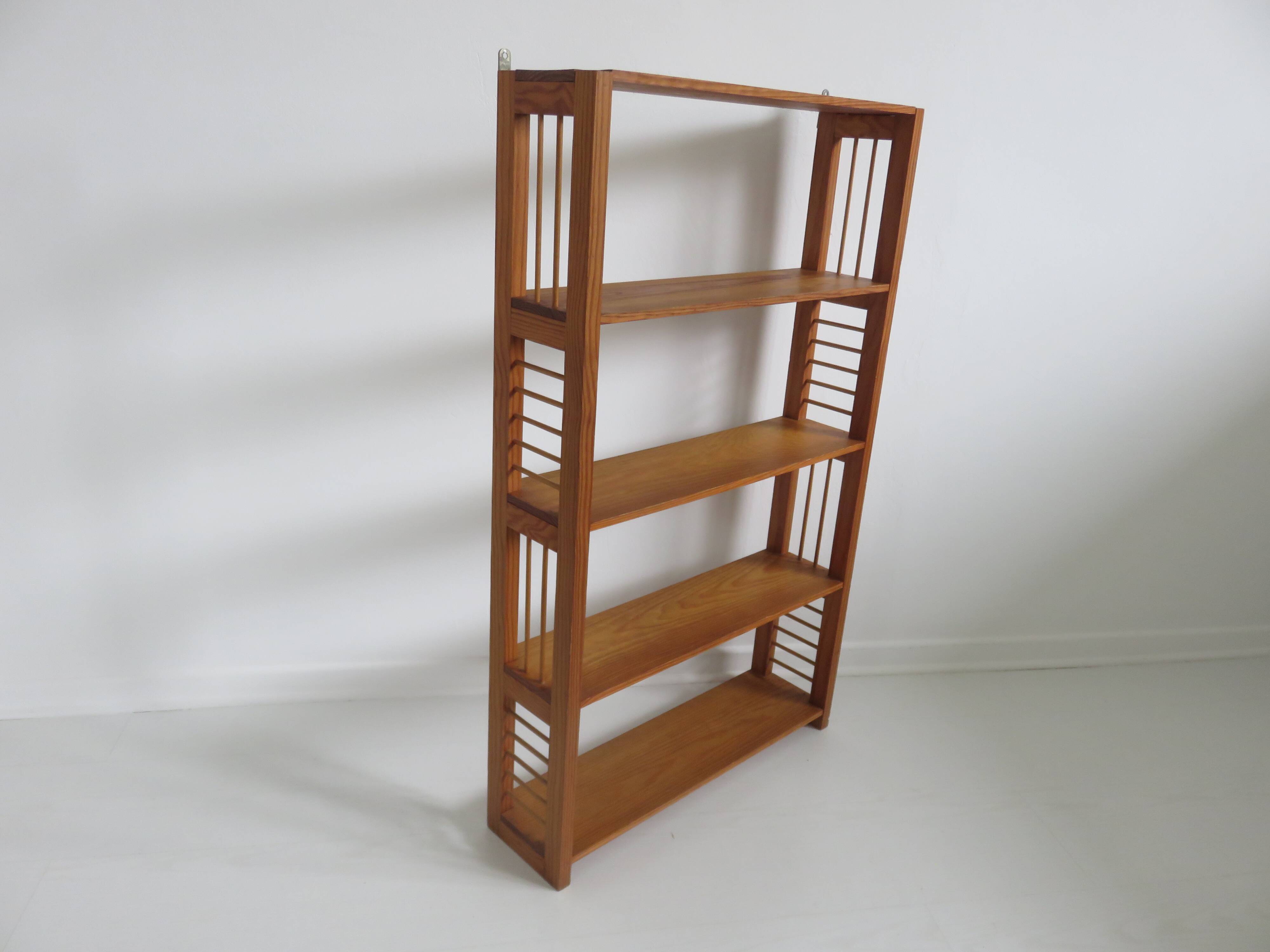 Scandinavian pine shelf from the 80s