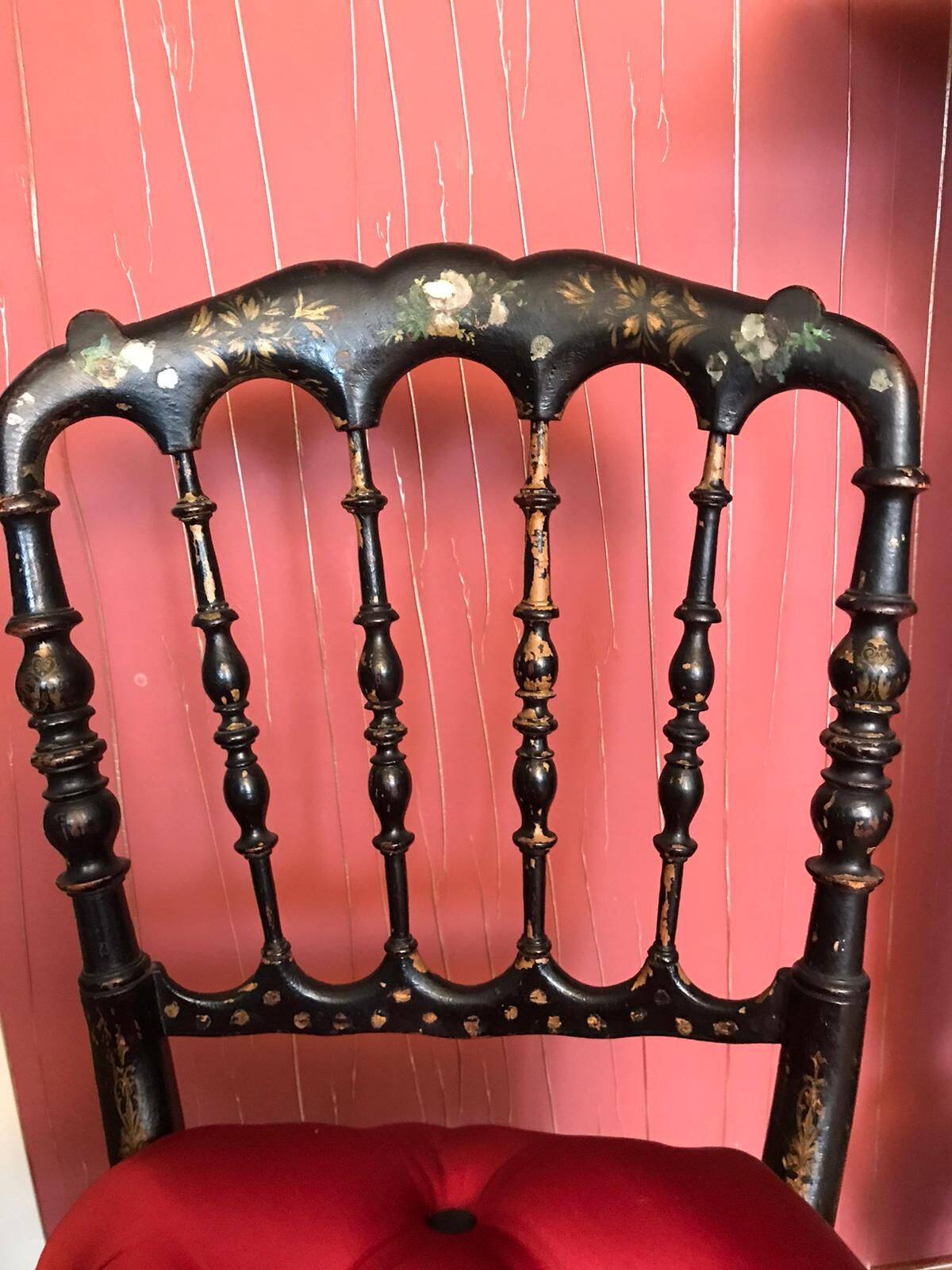 Pair of Napoleon III chairs