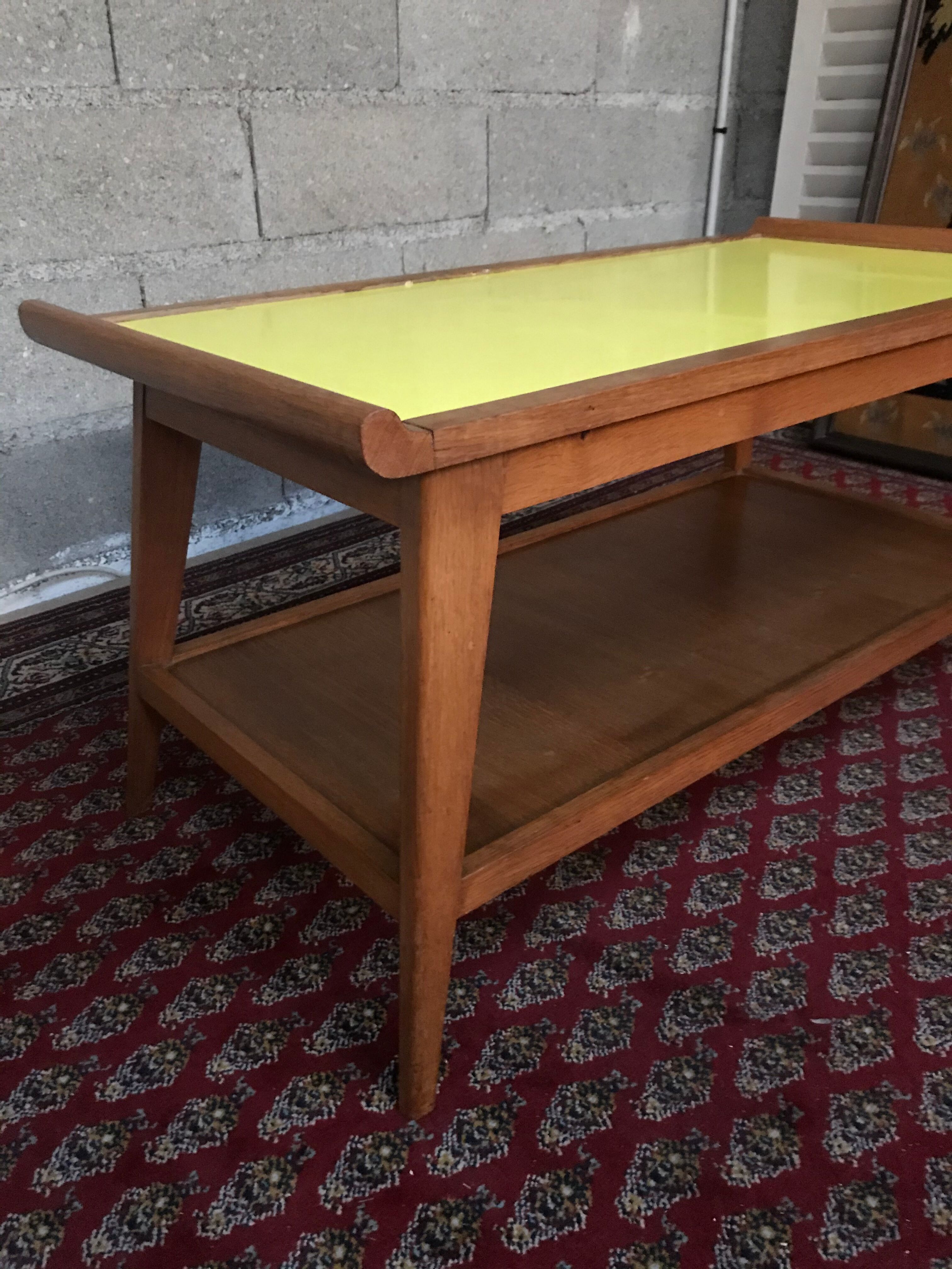 Coffee table foot compass vintage 50/60