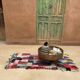 Tapis Marocain Boucherouite coloré - 64 x 137 cm