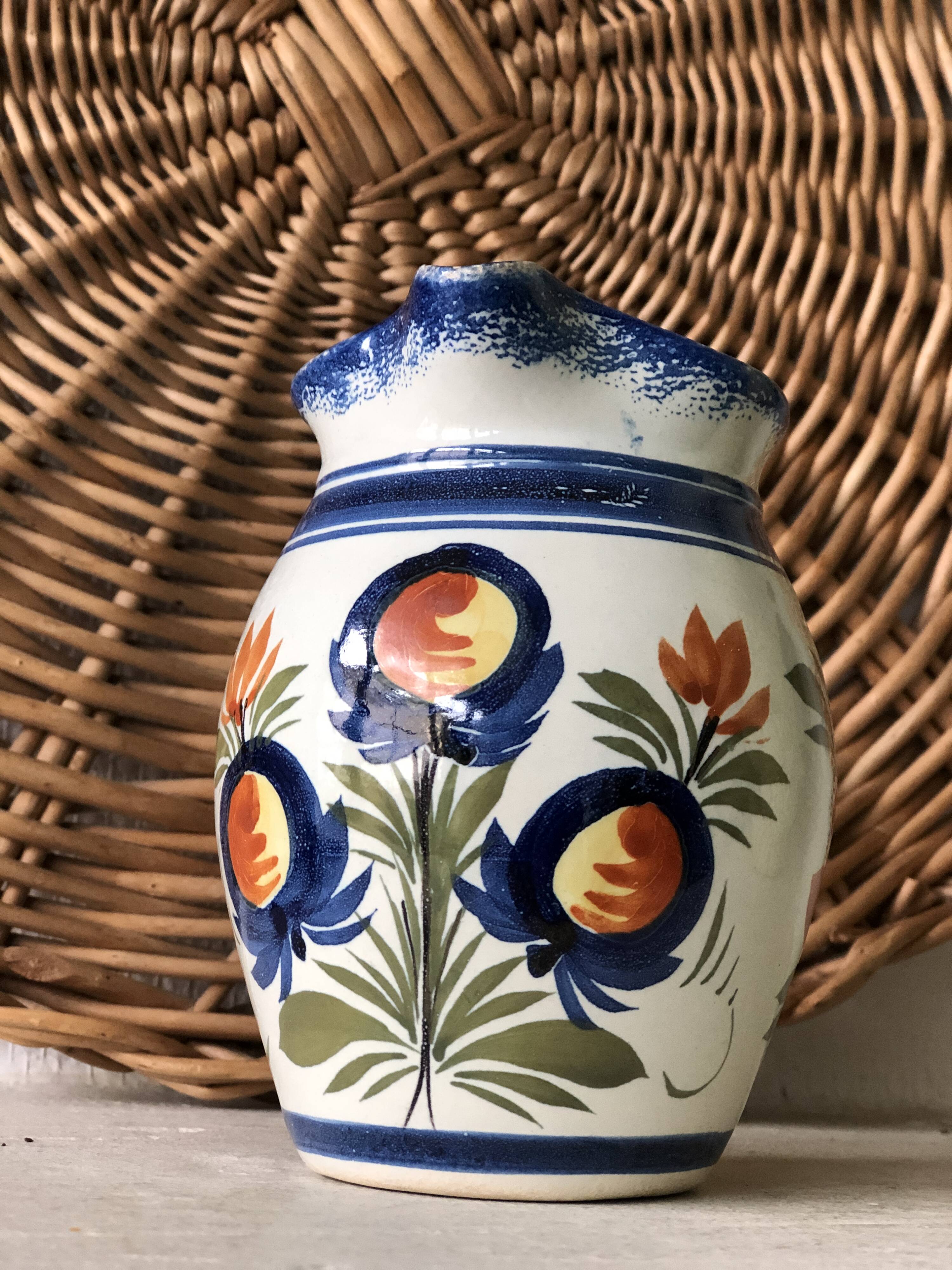 Henriot Quimper small pitcher