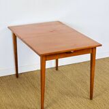 Vintage Scandinavian teak dining table 1960