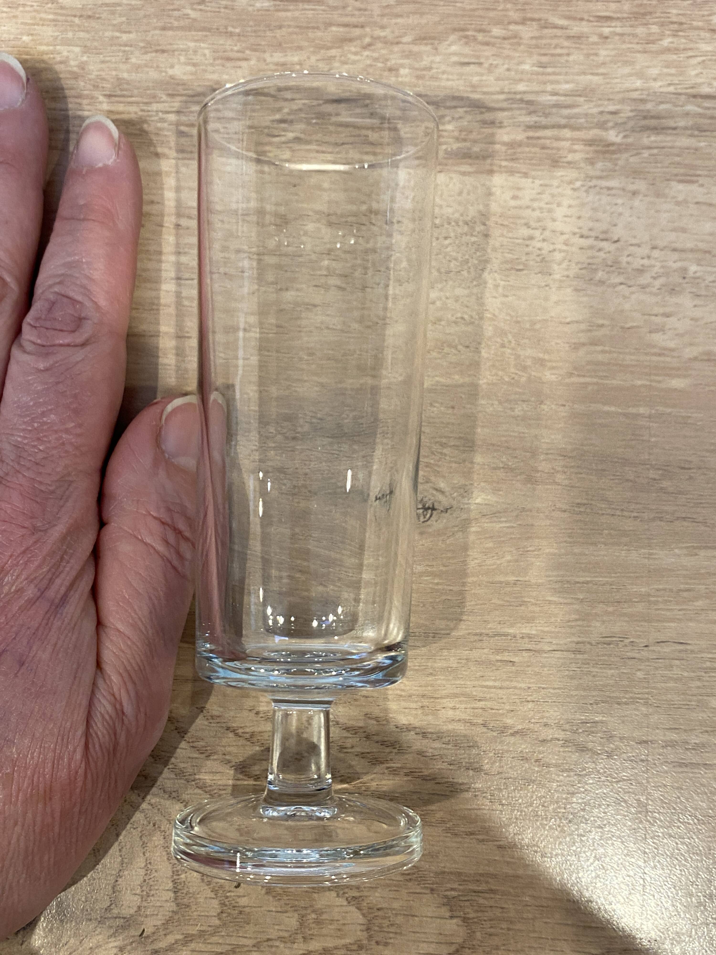 Set of 10 Luminarc champagne flutes