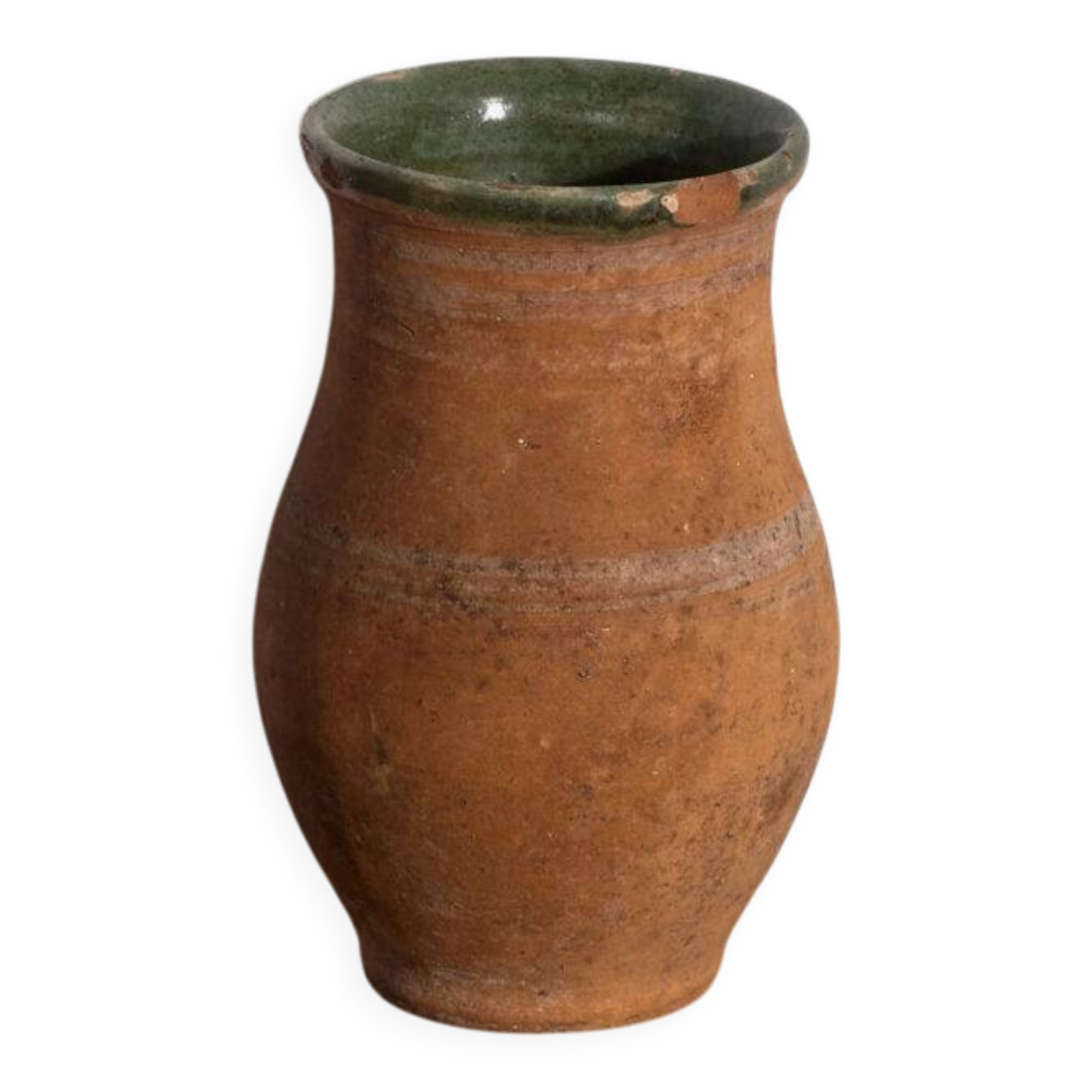 Antique glazed ceramic vase – Central Europe, circa 1920