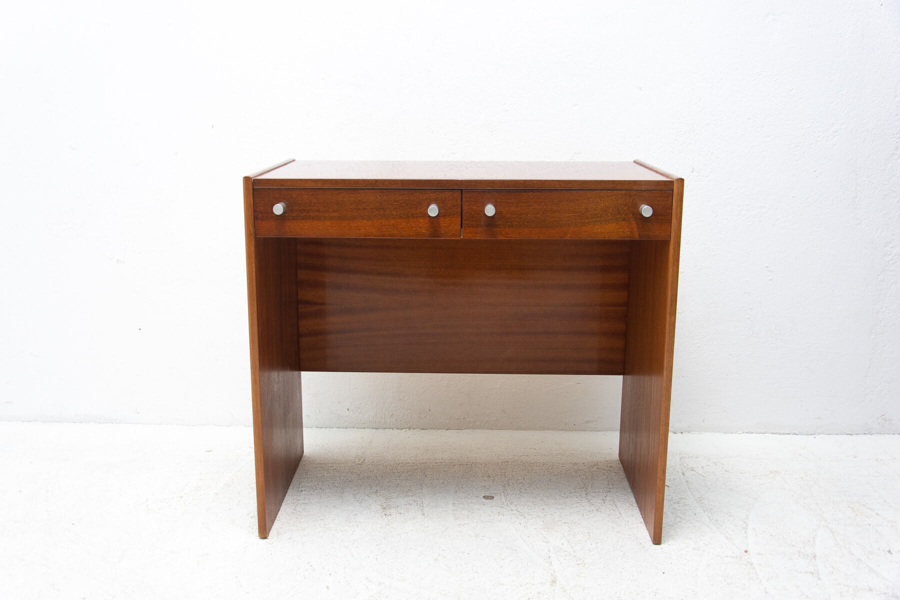 Vintage mahogany ladies desk from UP Zavody, Czechoslovakia, 1980´s