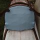 Convertible armchair with seat and back in tapestry
