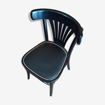 Studded bistro chair