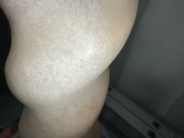 Grande fontaine décorative / colonne onyx albâtre – 1m45