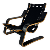 Vintage Scandinavian Bentwood Cantilever Lounge Chair, 1970s