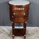 Small Tambour Table in Mahogany, Louis XVI style – Late 19th century