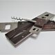 set rosewood stainless steel nutcracker corkscrew bottle opener design 70s Letang Remy