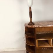 Lampe art déco brutaliste