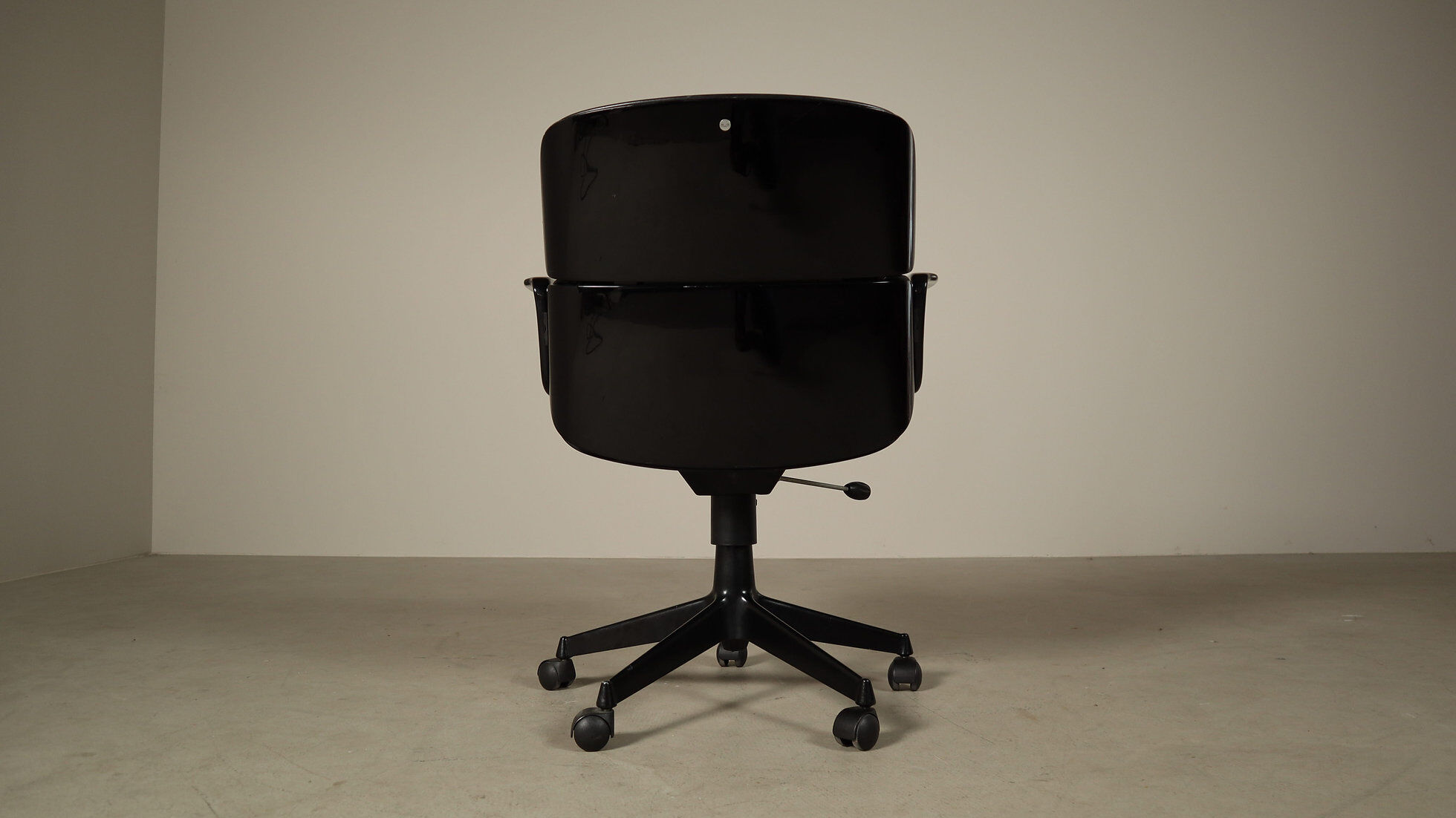 Ennio Fazioli “Parioli” executive office chair for MIM Roma, Italy, 1970s