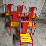 6 T4 Tolix chairs