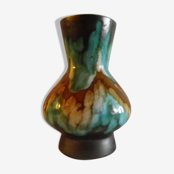 vase jaspé longwy