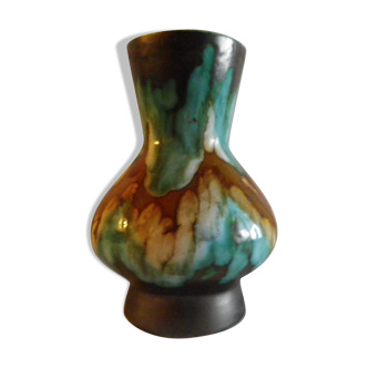 vase jaspé longwy