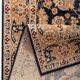160x230 cm Mota black oriental carpet