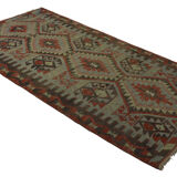 Anatolian handmade kilim rug 310 cm x 160 cm